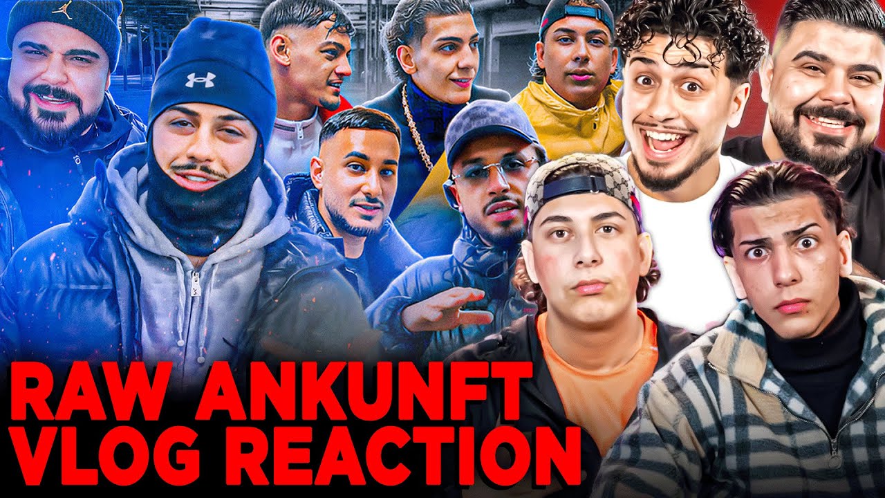 SAMIR LEE & SCHWARZKOPF &uuml;ber ersten Raw Drehtag 🤩 RAW SEASON Vlog 1 Reaction