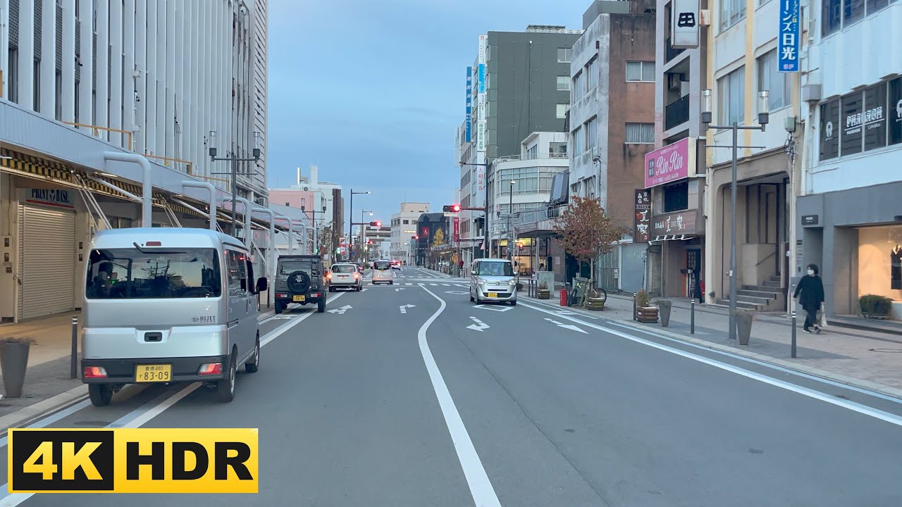 36-Minute Driving Around at Central Toyohashi City Aichi Prefecture Japan | 4K HDR