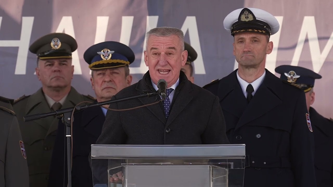 Obraćanje v.d. pomoćnika ministra Radovića na promocija rezervnih oficira
