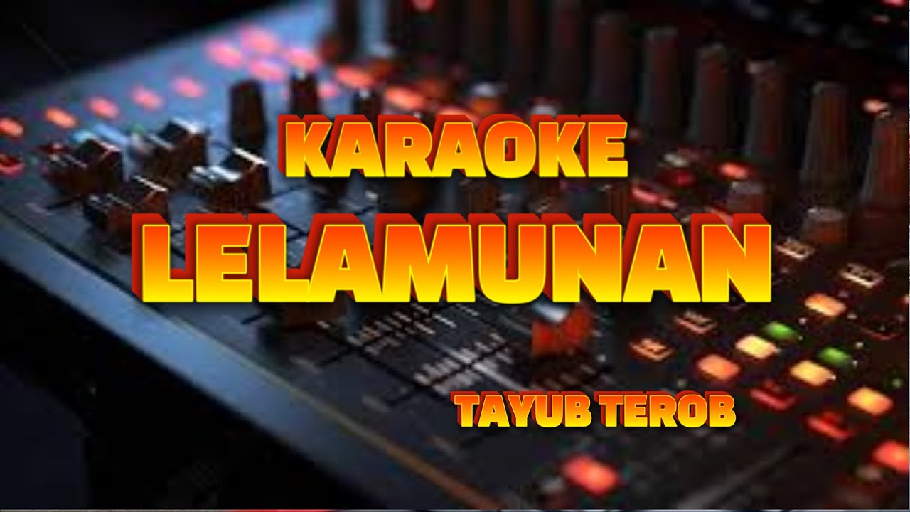 KARAOKE - LELAMUNAN -  TAYUB TEROB