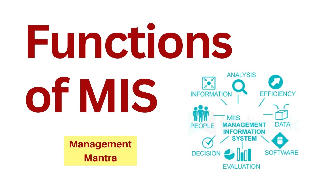 Functions of mis | Functions management information system | MIS | Management information system