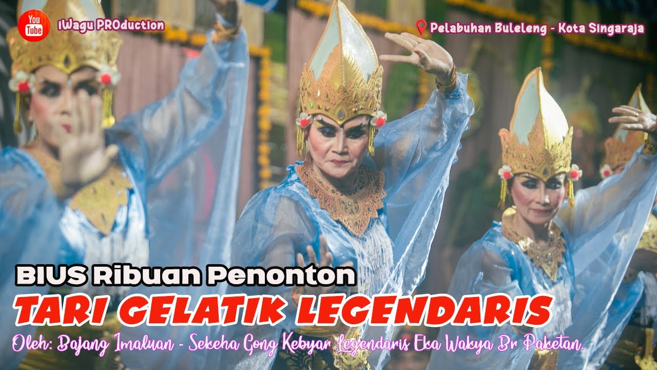 BIUS RIBUAN PENONTON✅ - Tari Gelatik Legendaris Br. Paketan | Apresiasi Seni 2024 Singaraja