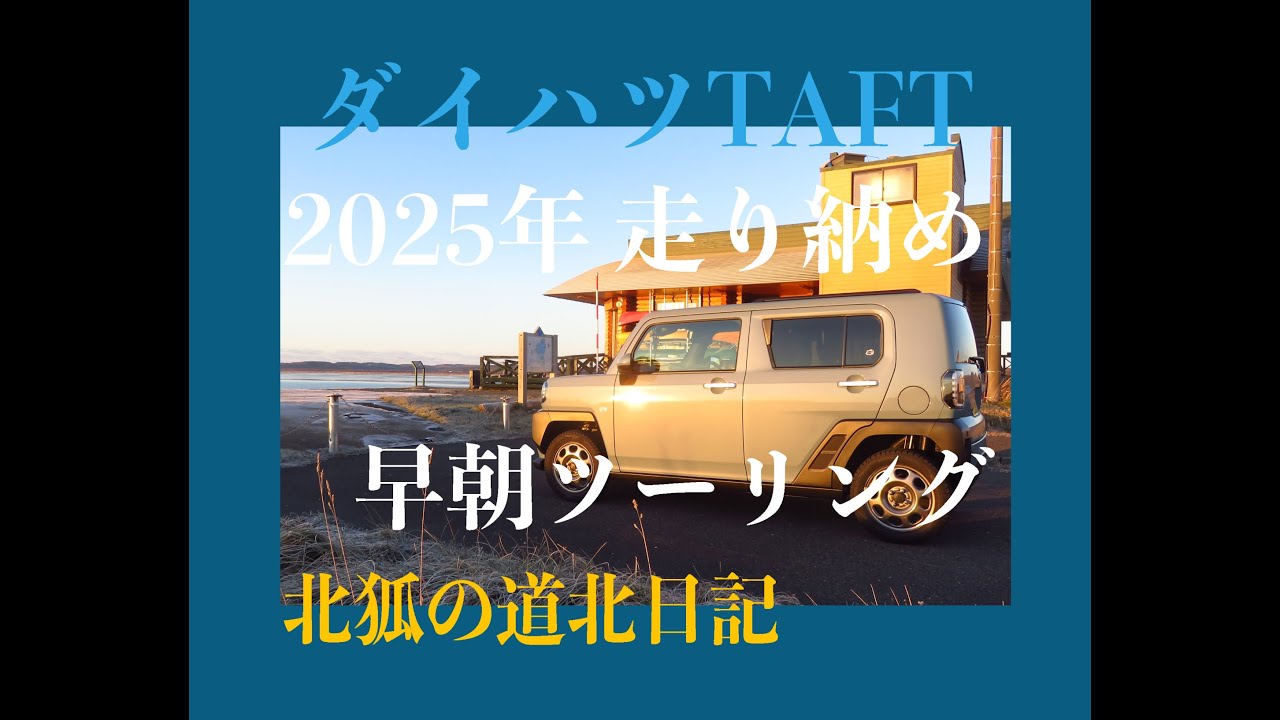 【ダイハツタフト】2025年冬眠報告
