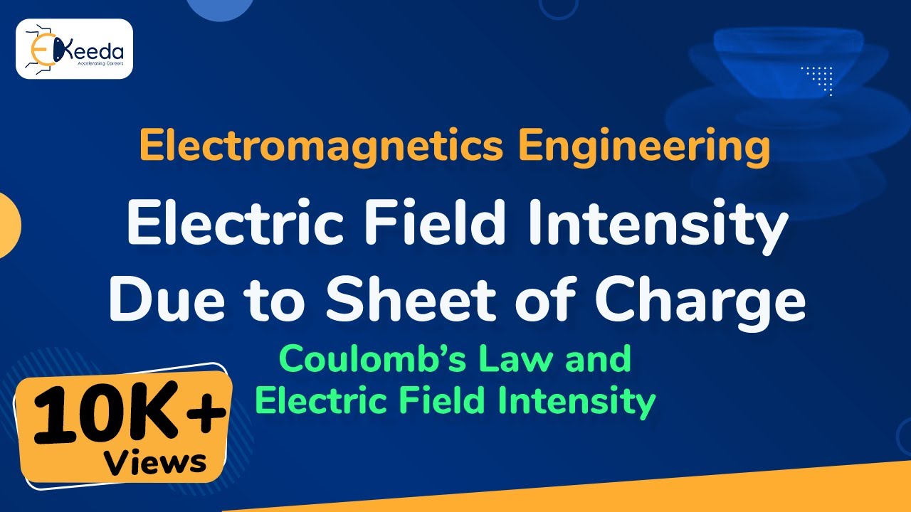 Electric Field Intensity Due to Sheet of Charge - Coulomb’s Law and Electric Field Intensity