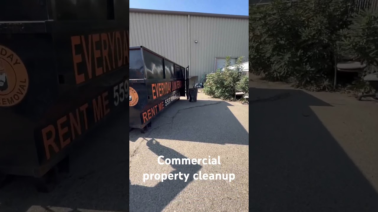 #commercial #property #cleanup #fresno #california #residential #trash #recycle #work #life #balance
