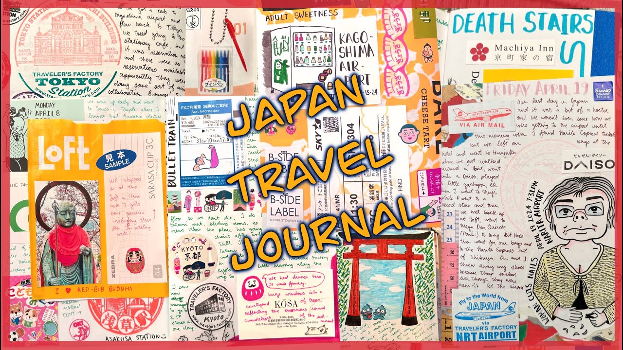 Japan Travel Journal - Flip Through