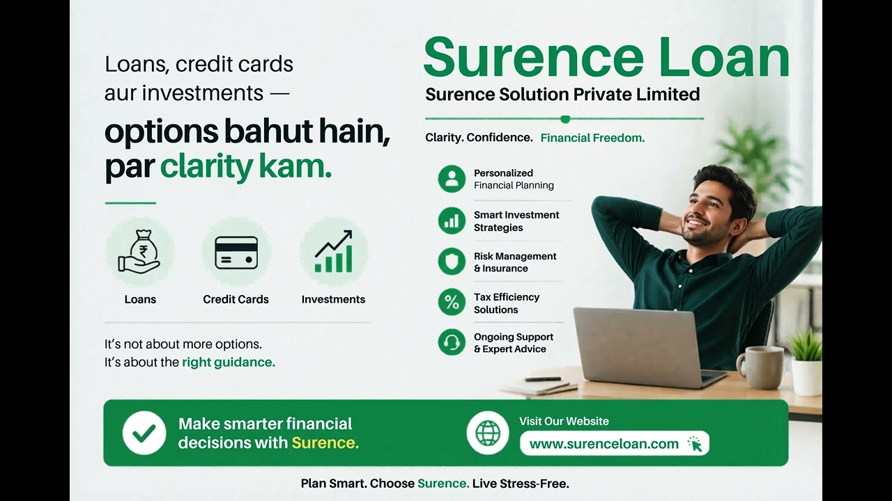 Make Smarter Financial Decisions with Surence Loan | Expert Loan & Investment Solutions