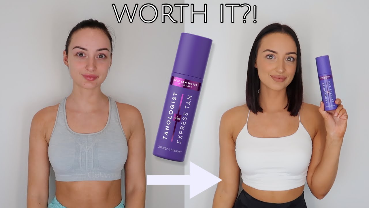Tanologist Extra Dark Water Honest Review + Demo + First Impression | Self Tanner Review