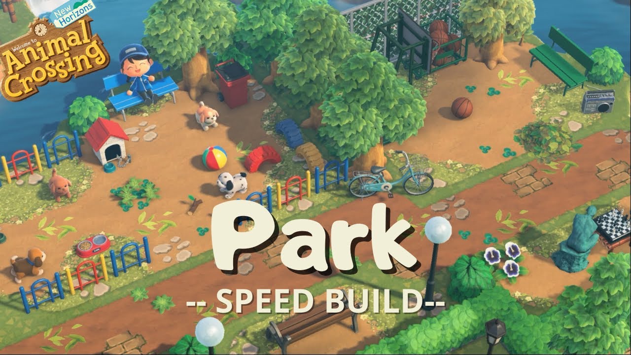 PARK - Speed Build - Animal Crossing New Horizons