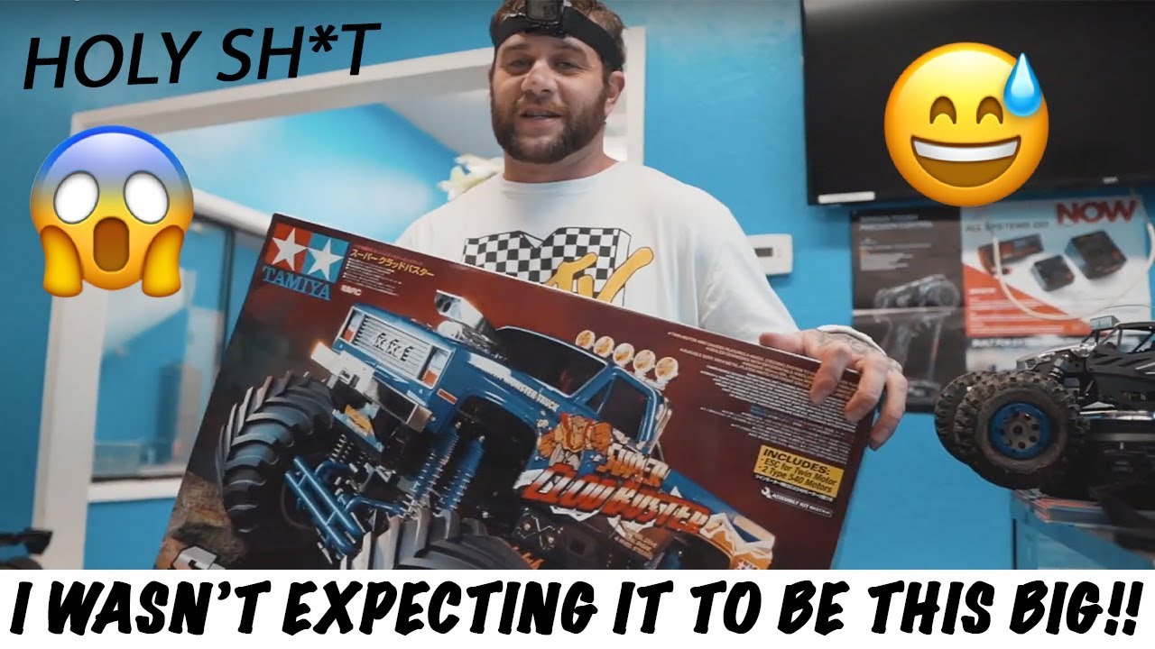 Anything RC - Unboxing The Tamiya SUPER CLOD BUSTER