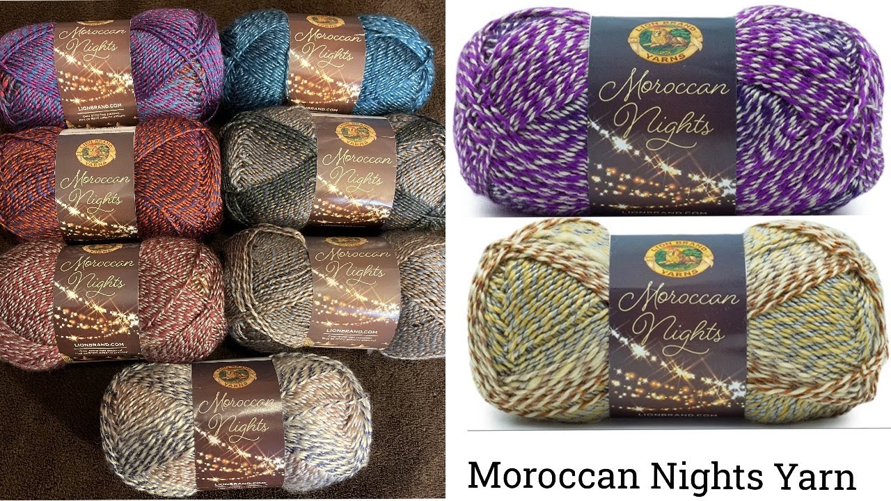 Moroccan Nights Review | LION BRAND YARN | 2 Ply Color Twist
