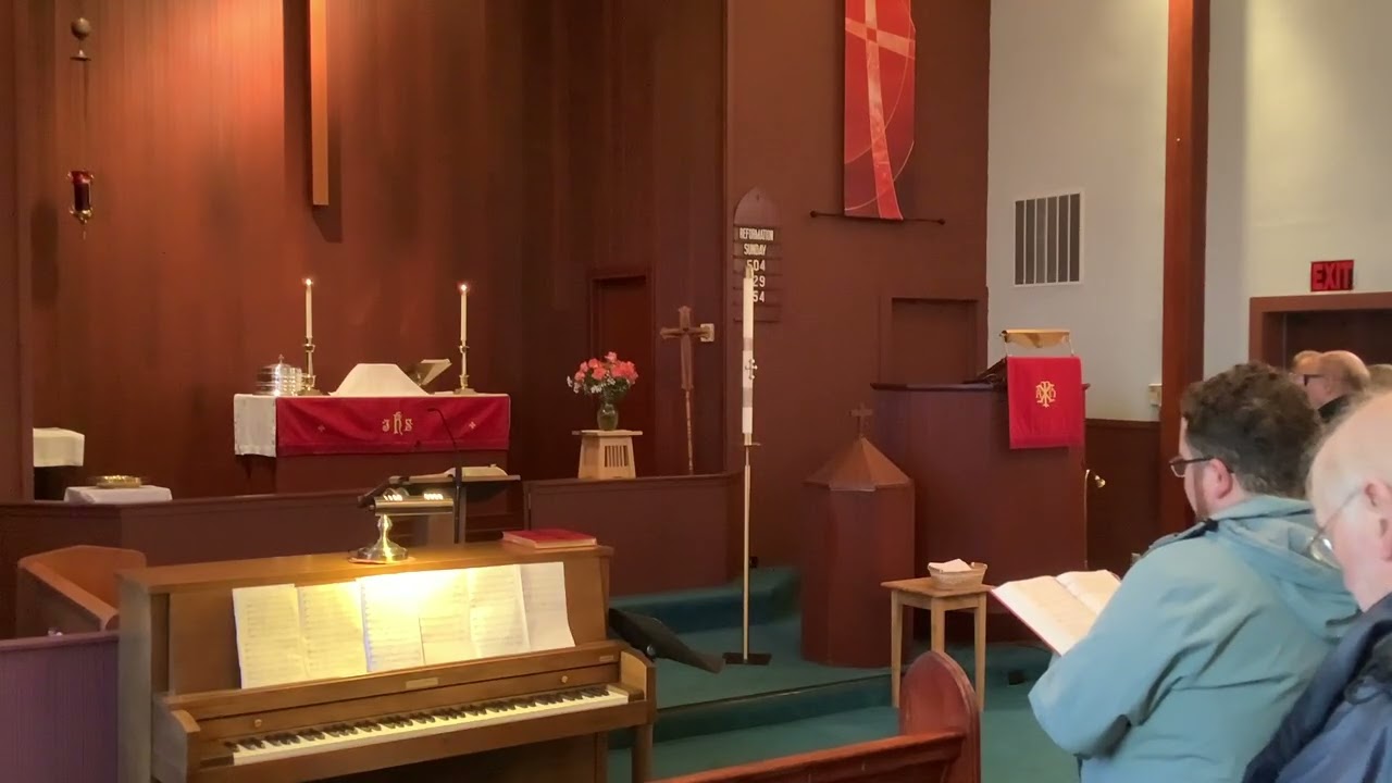 Service for Sunday, October 26, 2025 (Reformation Sunday)