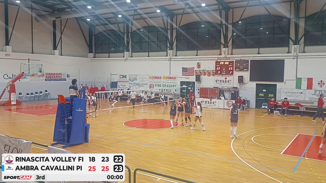 RINASCITA VOLLEY FI vs AMBRA CAVALLINI PI - 21/02/2026