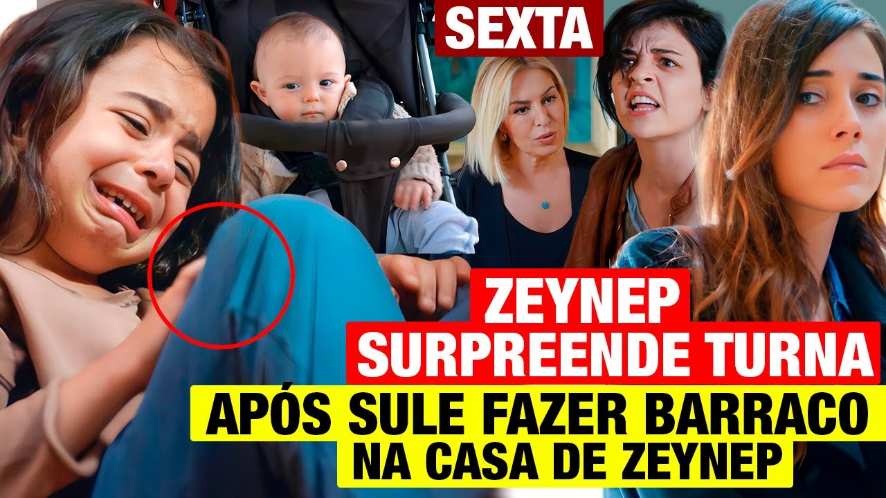 NOVELA MÃE: SEXTA 30/01 Zeynep ENCONTRA MELEK e faz ALGO SURPREENDENTE! Zeynep É PERDOADA por Turna