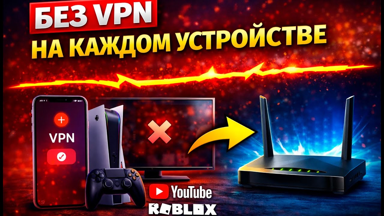Как Настроить Обход Блокировок На Роутере За 10 минут 🔥 Без VPN На Каждом Устройстве