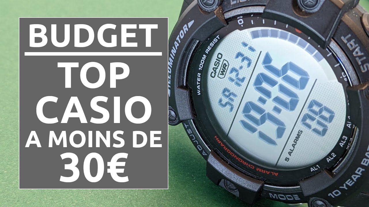 [MICROREVUE] Budget serré? Casio AE-1500WH - Dans le top 3 des montres à moins de 30€