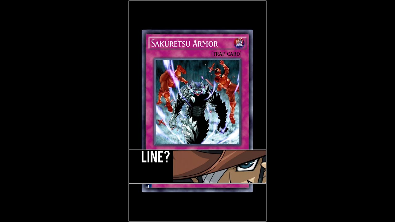 Yugioh Duel Links - Does Jim have a LINE with Sakuretsu Armor?