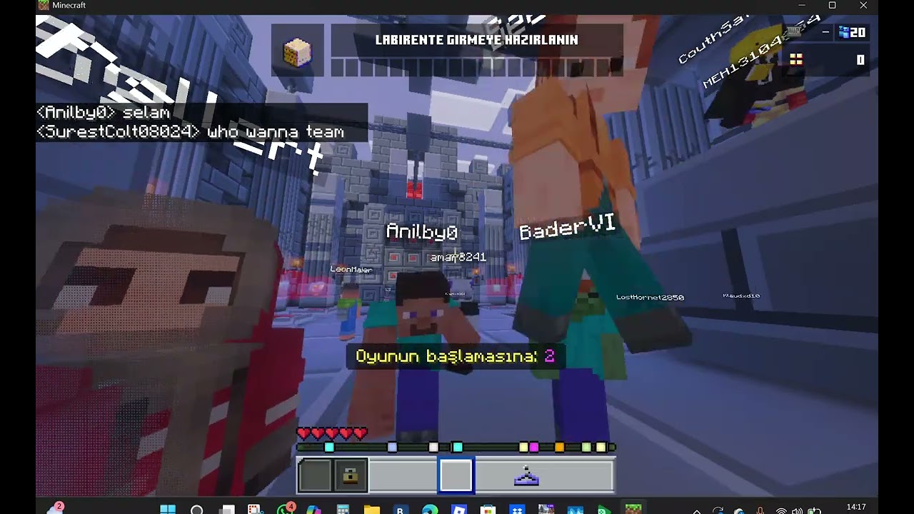 mineciraft oynuyorum pt2