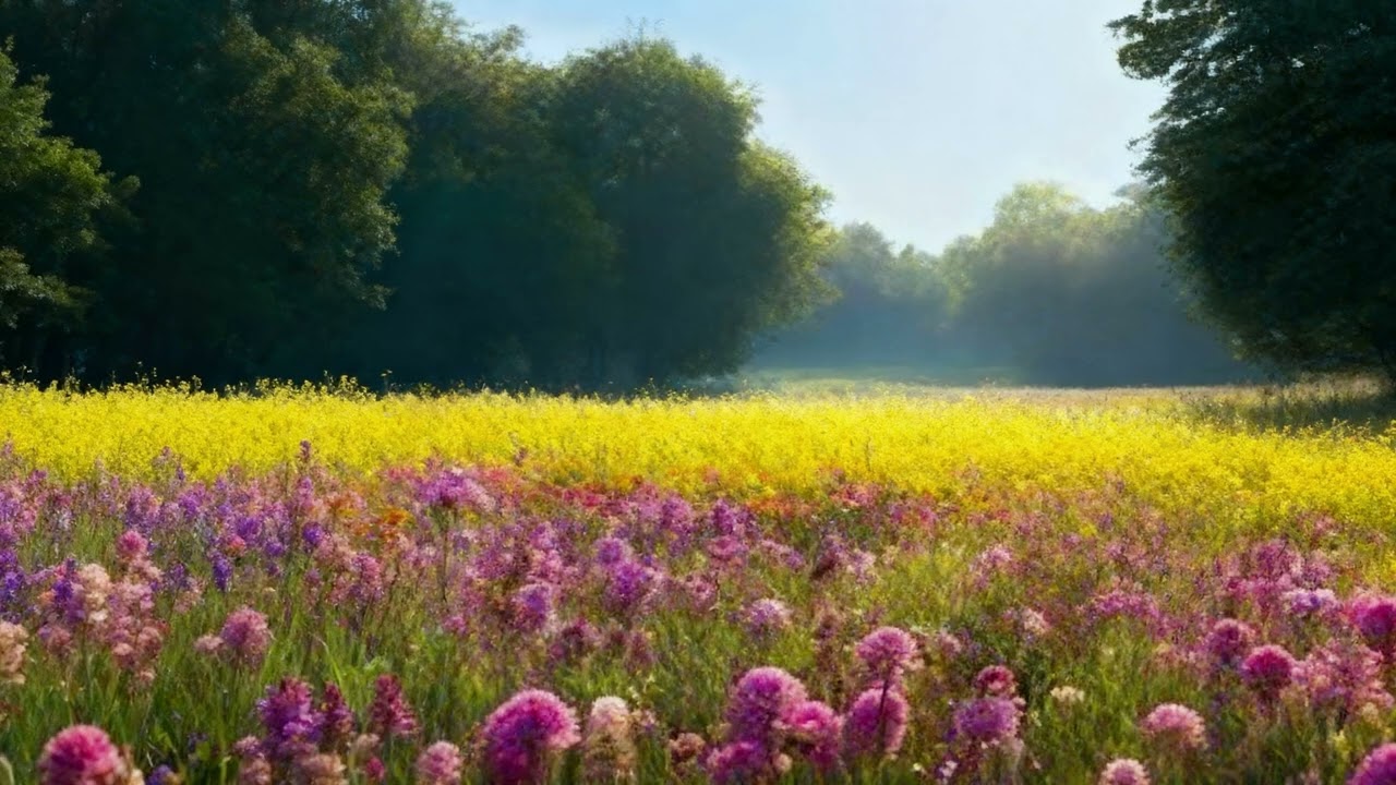 Gentle Echoes of Peace Beneath the Silent Sky
