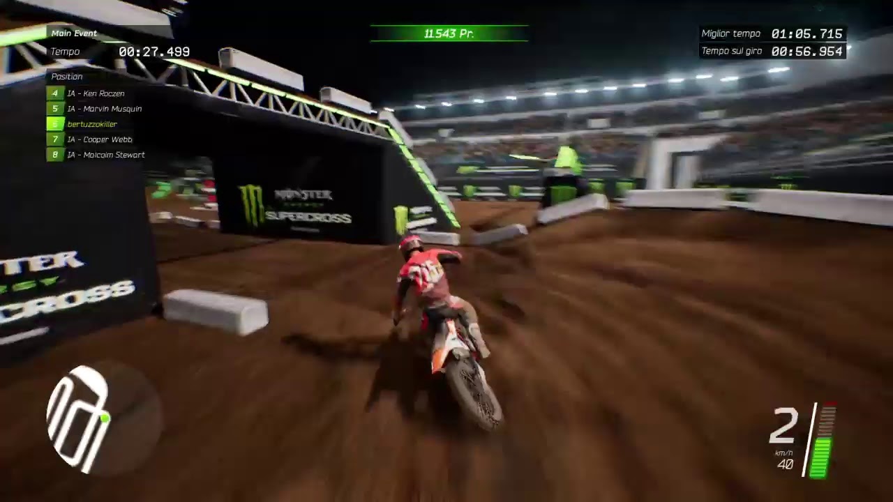 Moto belle esplosive
