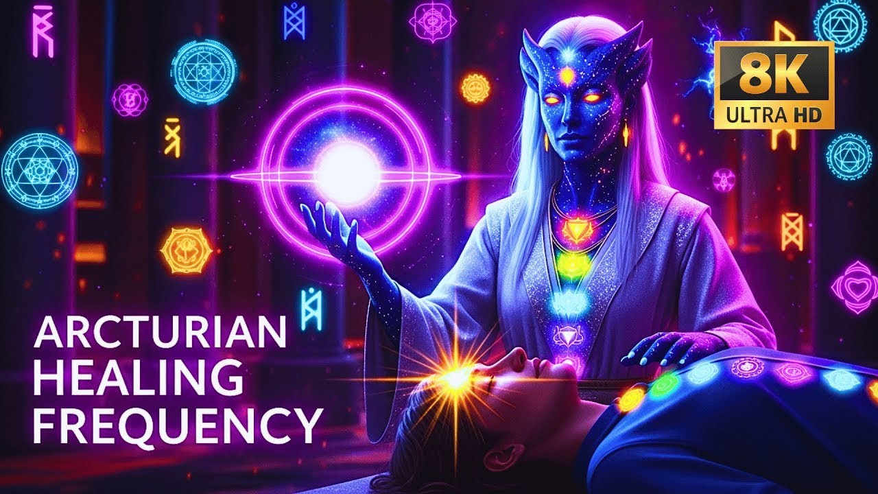ARCTURIAN MED BED FOR ASCENSION 🛏️ 528Hz Resonance for Transformation & Gentle Evolution | Focus