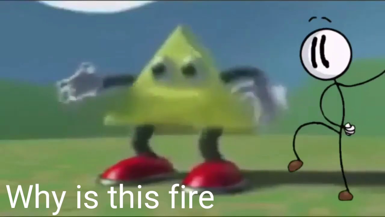 Dancing Triangle BUT Henry Stickmin Tries To Distract You But Ends Up Making A FIRE BEAT...