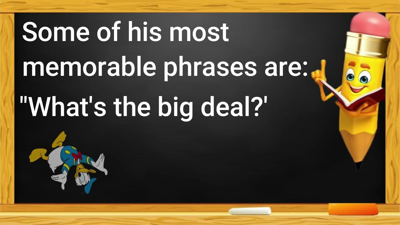 READING COMPREHENSION - DONALD DUCK