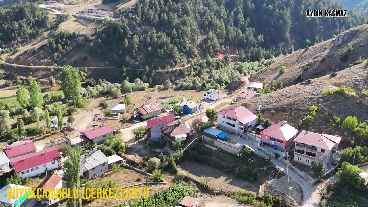 drone çekimleri Büyükçamurlu  Köyü Göksun  KAHRAMANMARAŞ