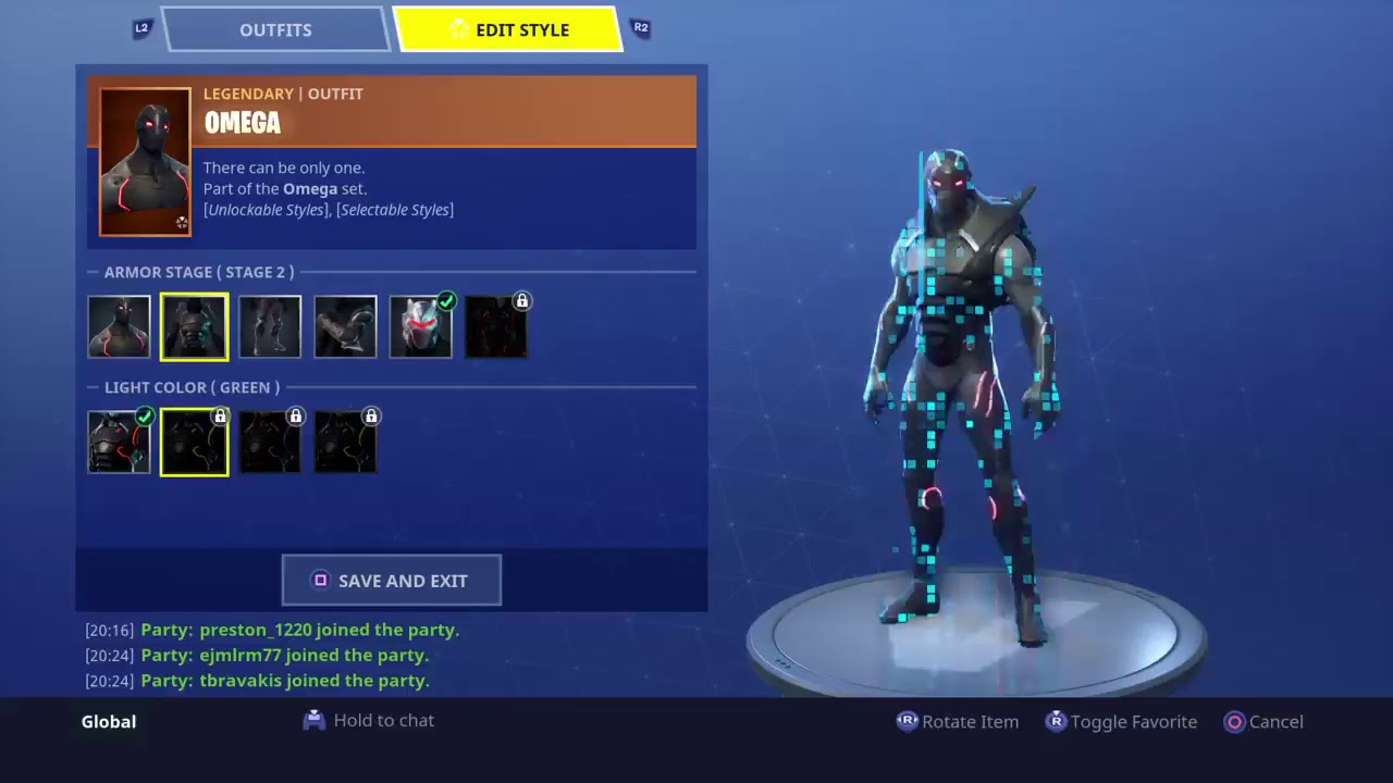 *NEW* WINGMAN STARTER PACK & OMEGA AND CARBIDE CHANGE OUTFIT