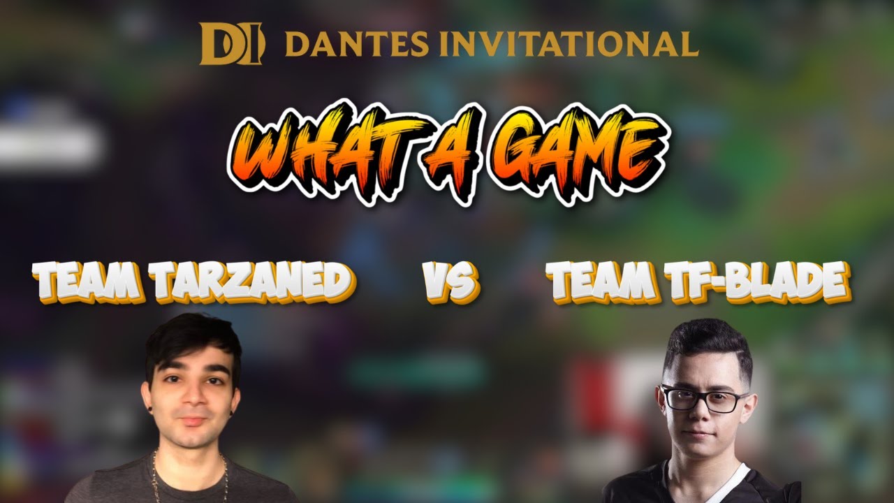 Team TfBlade VS Team Tarzaned | Dantes Invitational | TfBlade Gameplay