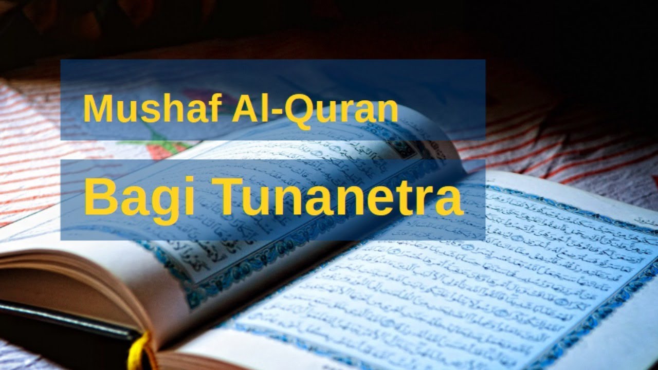 LIVE: Mushaf Al-Quran bagi Tunanetra - Daurah Pentashihan Mushaf Al-Quran