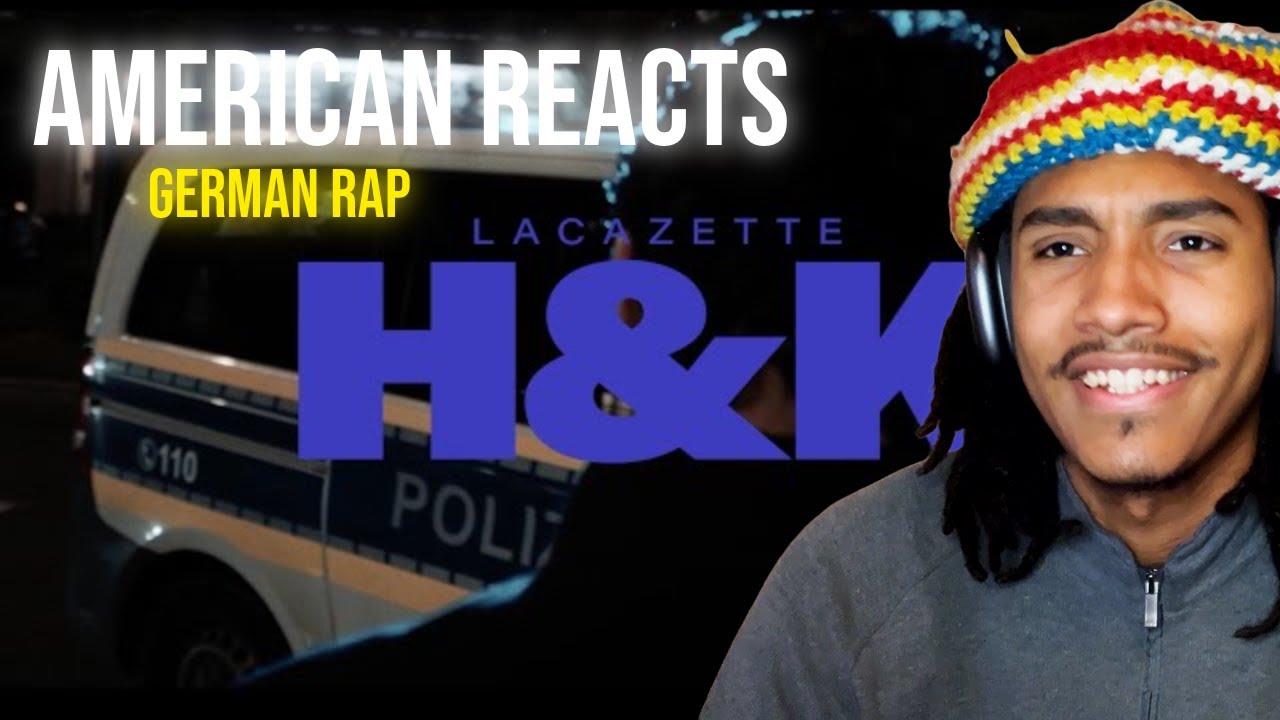 American Reacts To German Rap Lacazette - H&K (Full Reaction)
