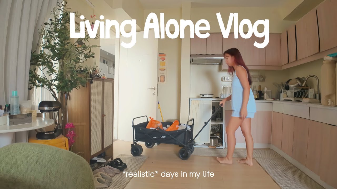 Living Alone in Manila | realistic days in my life, clothing haul, skincare update! ✨