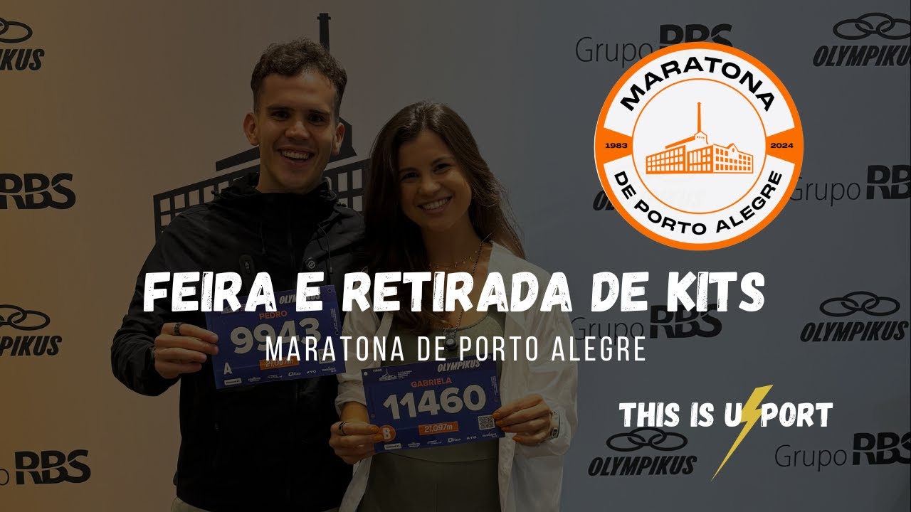 MARATONA DE PORTO ALEGRE 2024 l Feira e Retirada de Kit