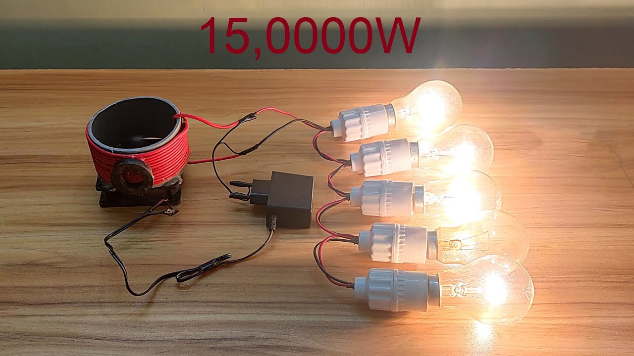 Free energy 220v electricity 150000W energy generator top 15 magnetic copper wire at home