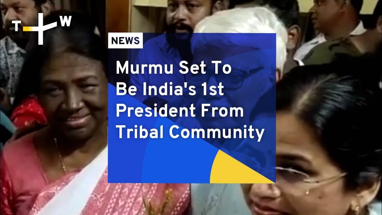 Murmu Set To Be India's 1st President From Tribal Community | TaiwanPlus News