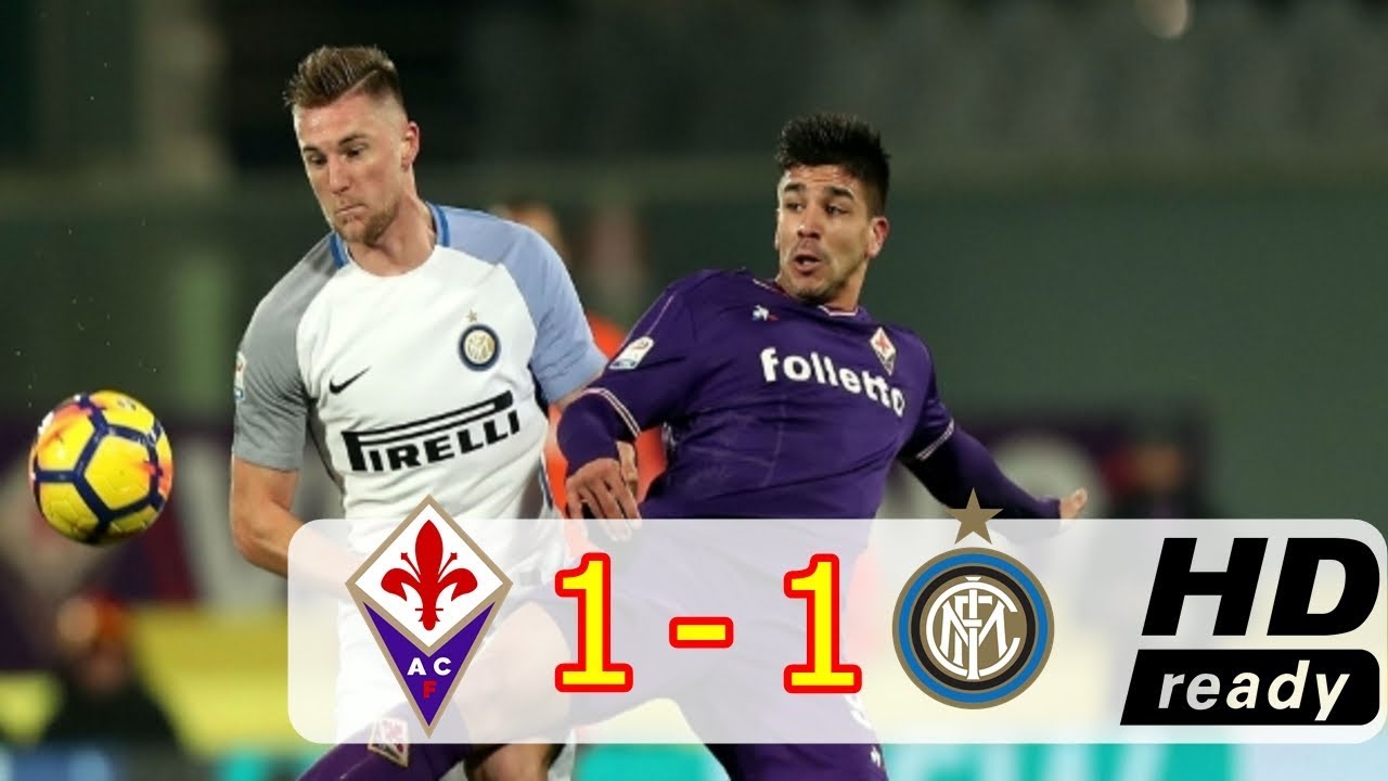 Fiorentina vs Inter 1-1 &mdash; Highlights & All Goals &mdash; SERIE A 05/01/2018 HD -  football fans