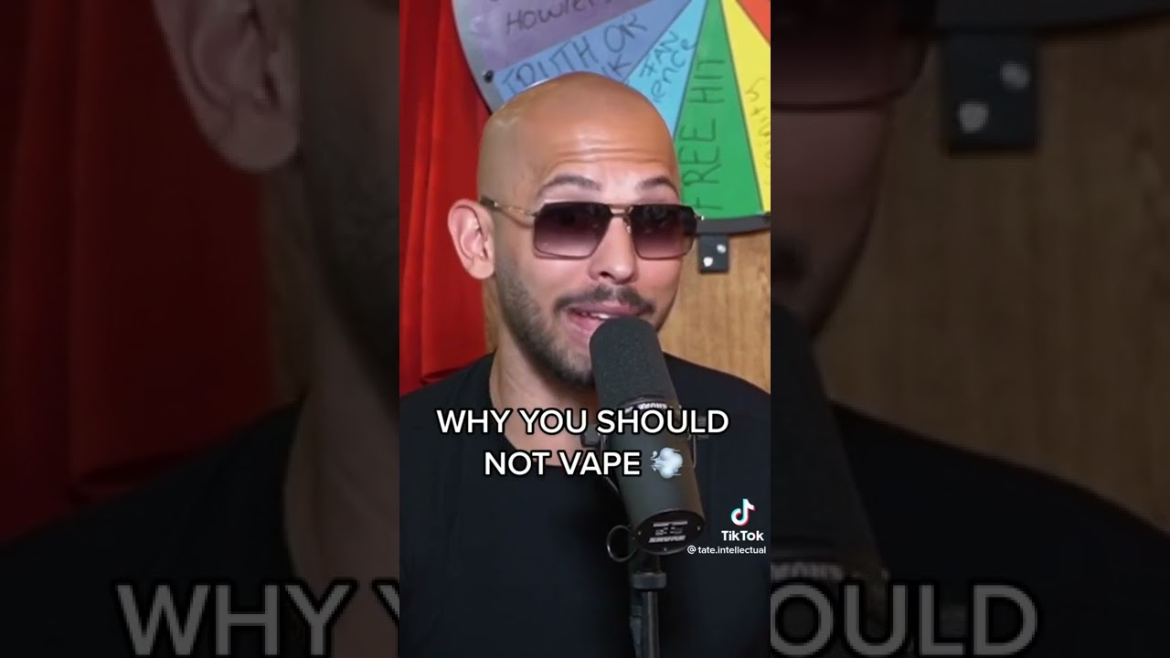 Andrew Tate about why you shouldn't vape 🚭