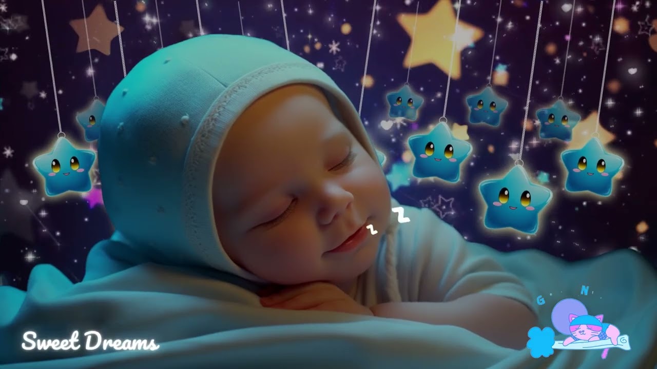 Baby Instantly Falls Asleep🎶 3 Minute Trick🌙Baby Sleep Music 🎶Soothing Mozart & Brahms Lullabies