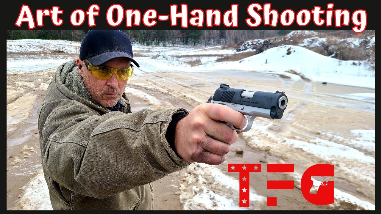 How to Shoot with One Hand - TheFirearmGuy