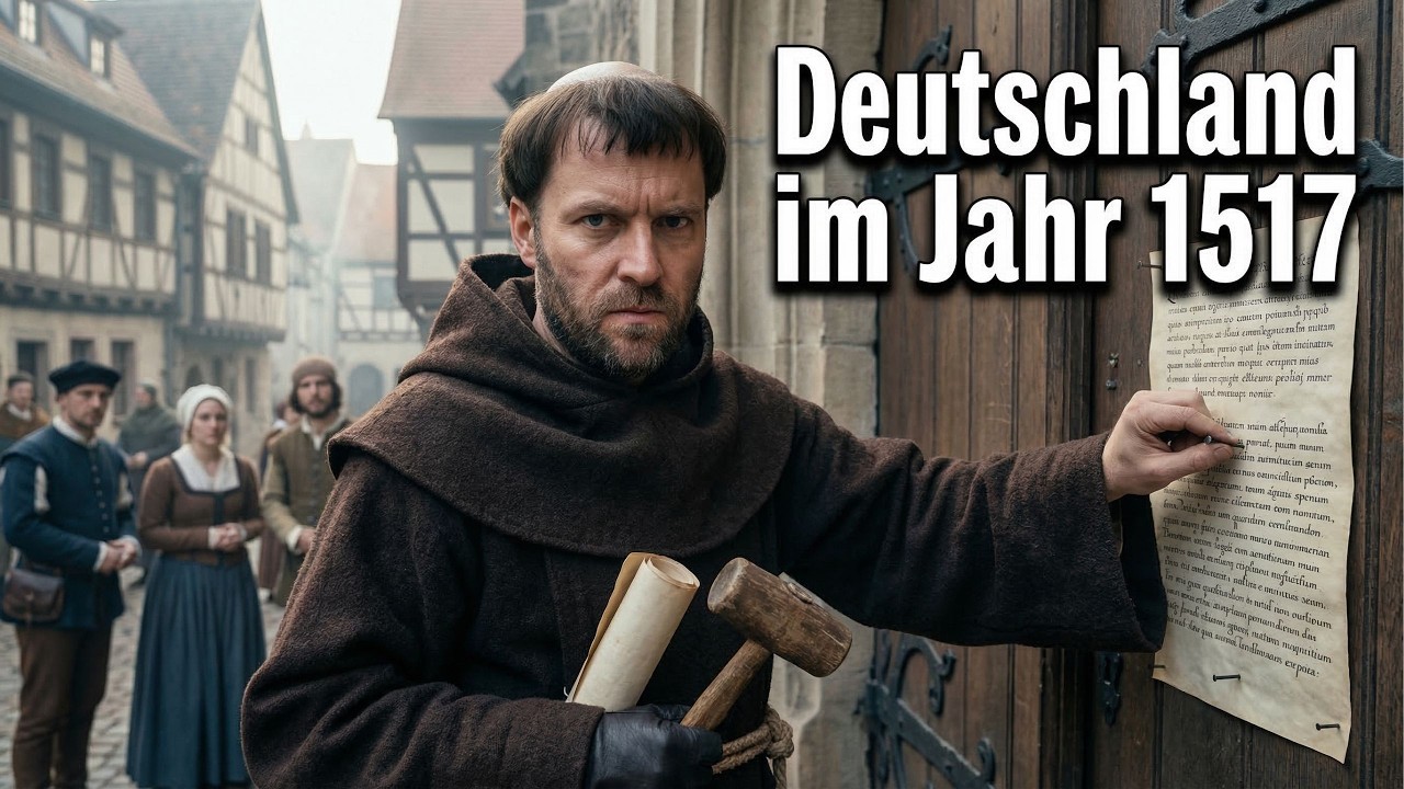 Deutschland im Jahr 1517 | Die Reformation beginnt mit Martin Luther (Historische KI-Dokumentation)