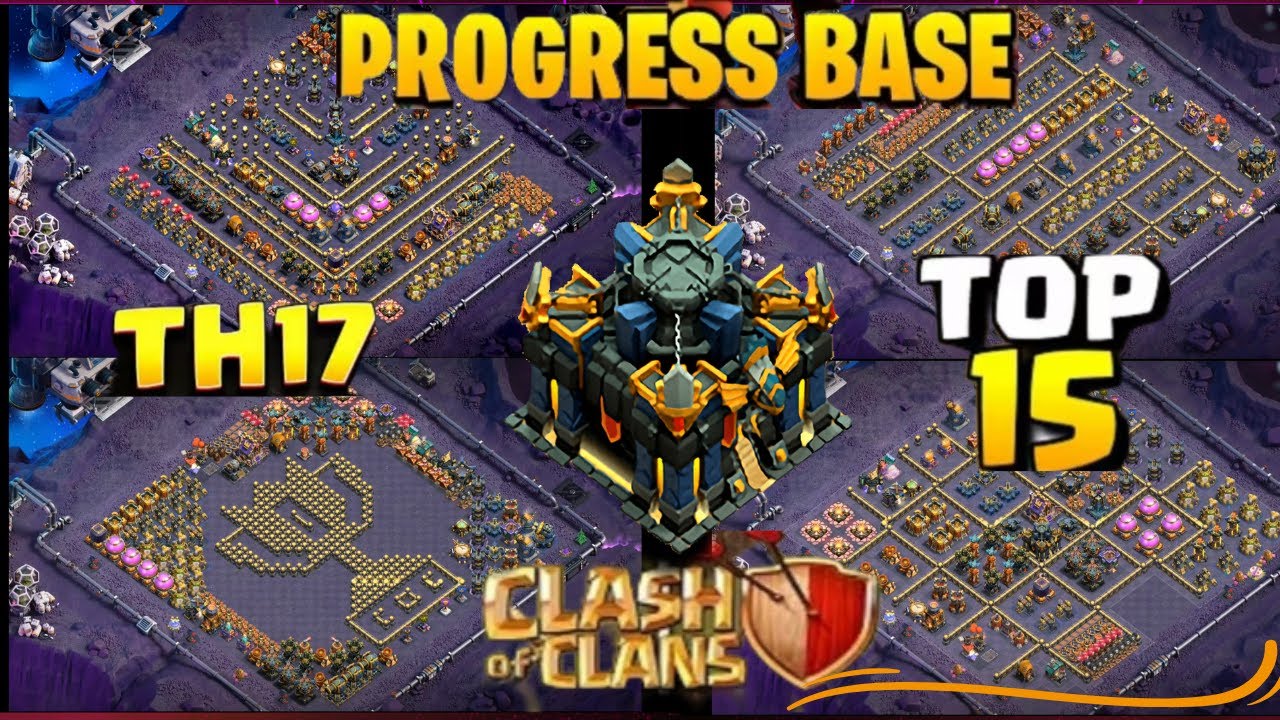 TH17 PROGRESS BASE | TH17 Home/Troll artistic Base Link |Th17 Home Base #clashofclans #coc #clash