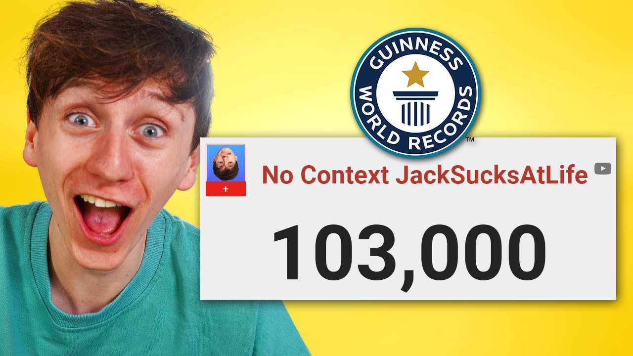 I Beat My Youtube World Record Again!
