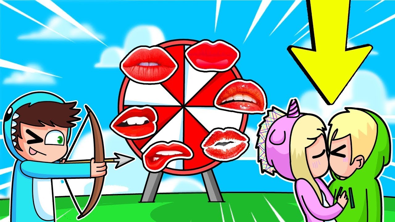 RULETA de BESOS en MINECRAFT 😘 ¿MILO BESA a CLARI? ¿MILO X VITA?