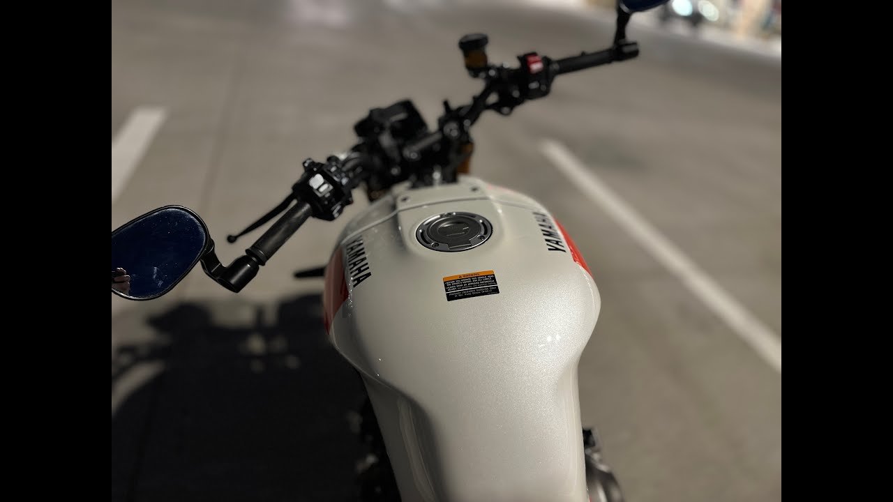 2024 YAMAHA XSR900 RAW VIDEO AND SOUND