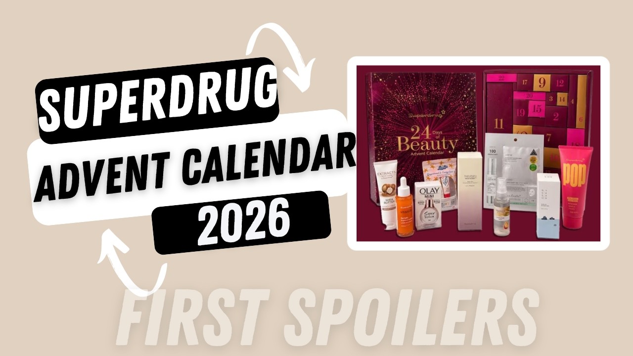 Superdrug Advent Calendar 2026: First Spoilers