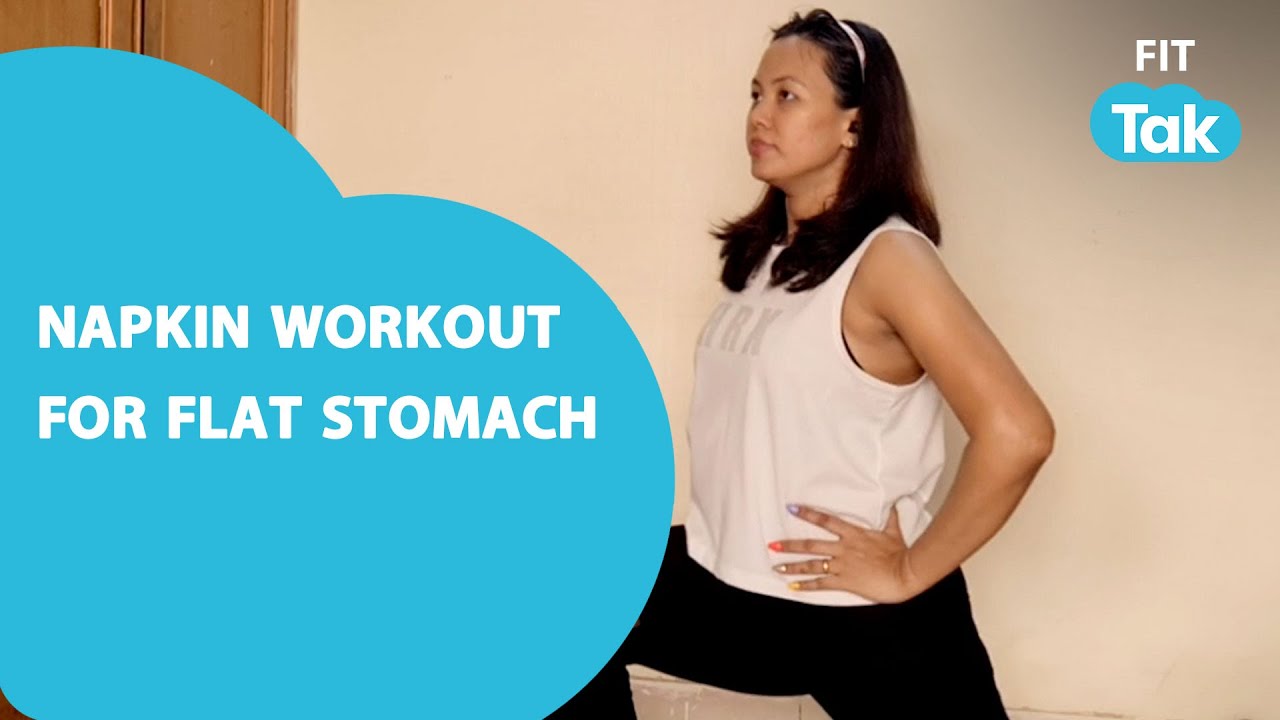 Napkin Workout For ABS | 5 Exercises To Burn Belly Fat | Fit Tak
