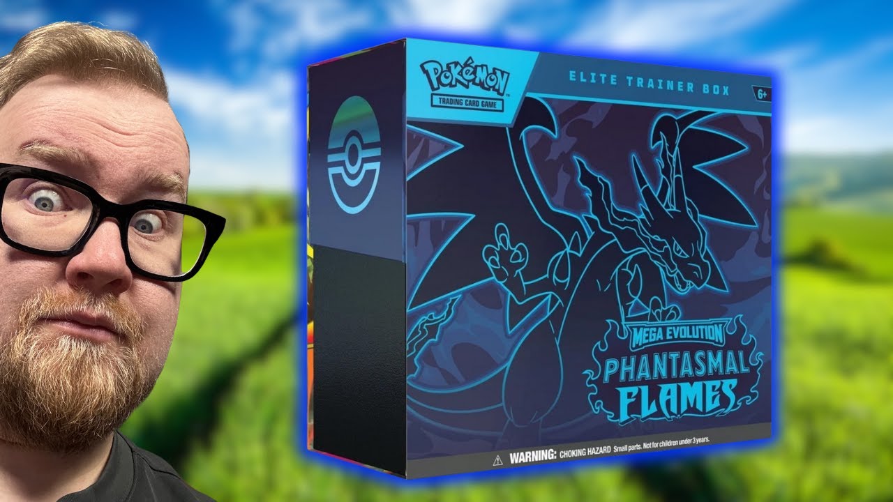 PHANTASMAL FLAMES ETB opening (Mega Charizard ETB)
