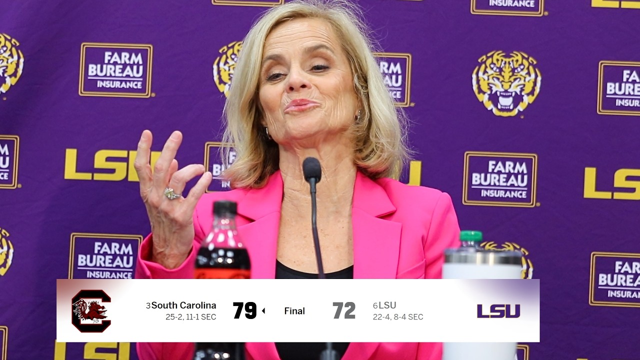 Ким Малки о поражении LSU от Южной Каролины и Доун Стэйли