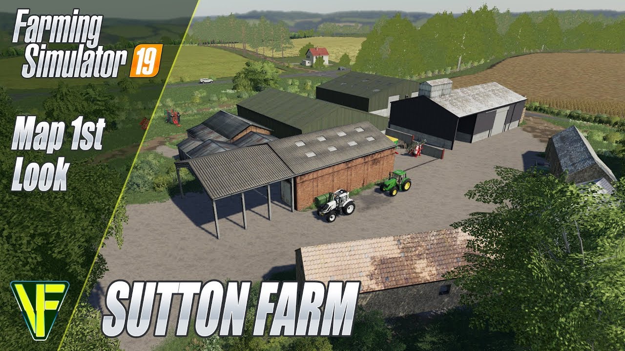 Sutton Farm By WBF: Farming Simulator 19 Map First Look